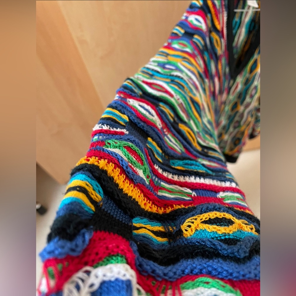 COOGI AUSTRALIA Cotton multicolored v-neck sweater - Picture 3 of 6